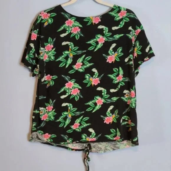 Tropical Print Tee - Picture 3 of 3
